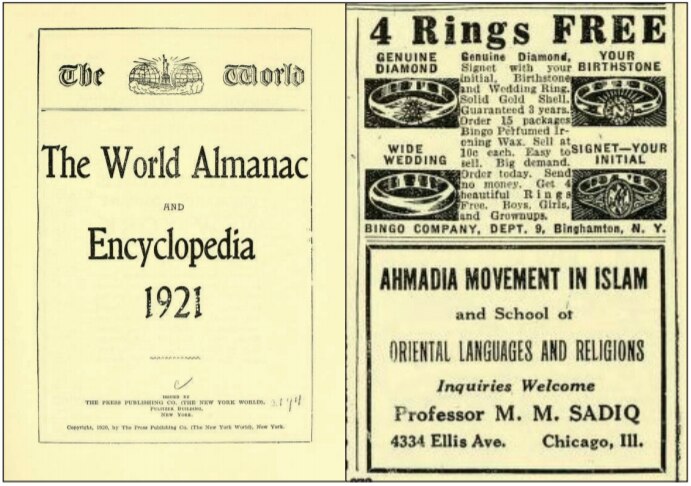 100 Years Ago... – Tabligh, letters from heads of states and lectures 1 1 74