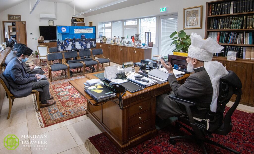 Our duty is to spread Islam, it is for God to guide souls: Australia Ansarullah’s amila reports to Huzoor 1 20210306 123727 8B0DEE59
