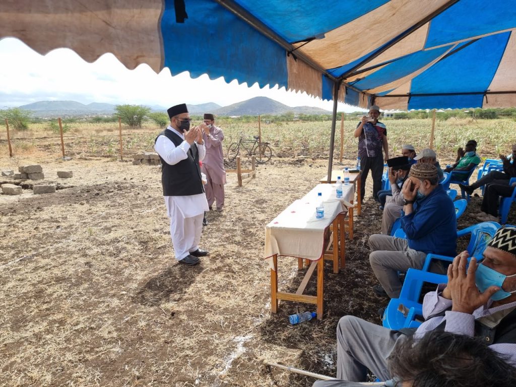 Ahmadi mosque foundations laid in Majengo and Taveta, Kenya 1 Dua