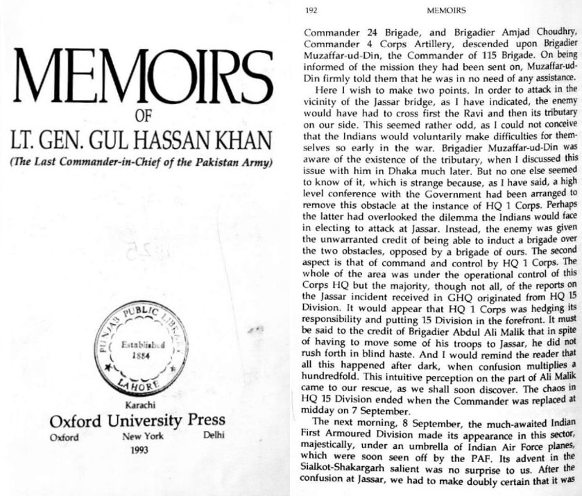 Forbidden history: Monumental services of Ahmadis in the Pakistani Armed Forces 7 Gul Hassan Khan