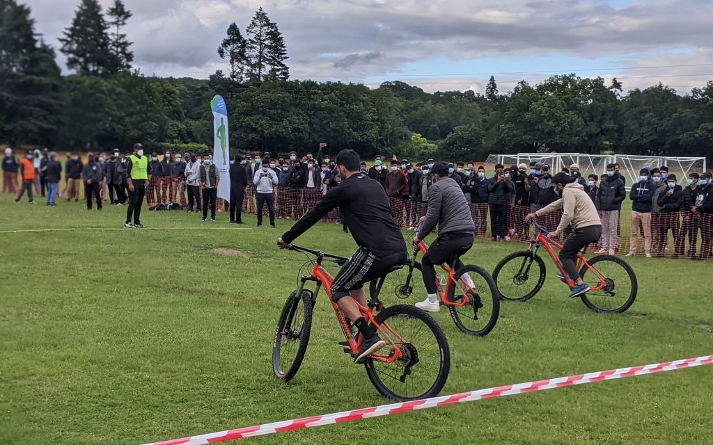 Hazrat Amirul Momineen graces Khuddam UK 2021 games 2 MKA GAMES CyCLING competition 1