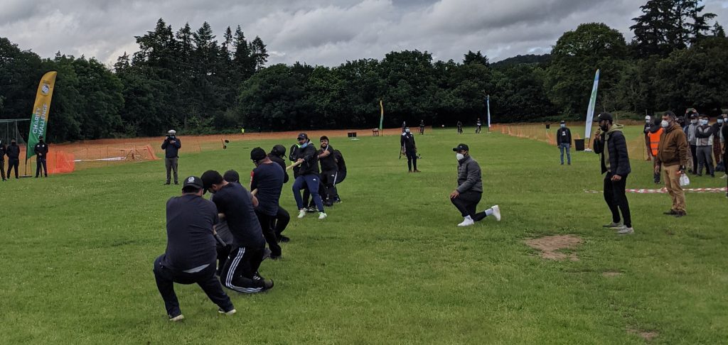 Hazrat Amirul Momineen graces Khuddam UK 2021 games 3 Tug of war MKA GAMES 2021