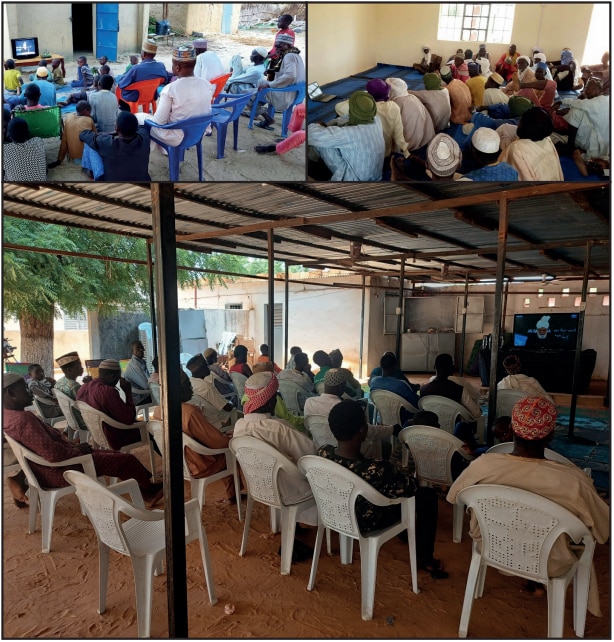 Jamaat-e-Ahmadiyya Niger participate in Jalsa UK 2021 virtually in 23 locations 1 Niger