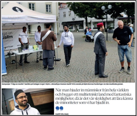 Three missionaries successfully complete #AskAMuslim tour of Sweden 1 1 1