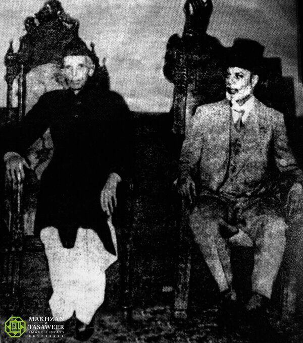 Qaid e Azam and Zafrulla Khan Sahib