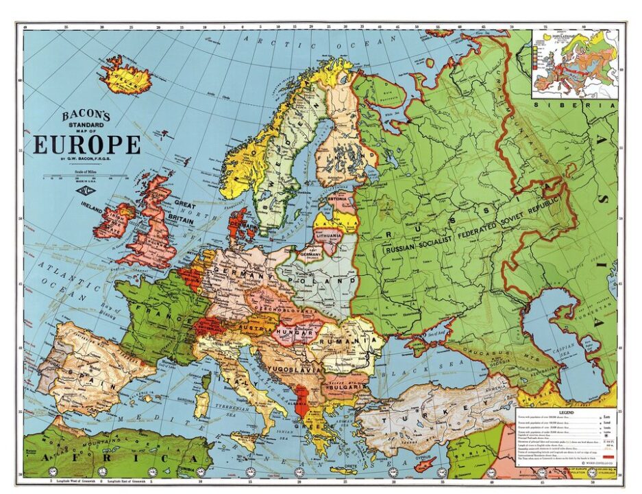 Map Europe