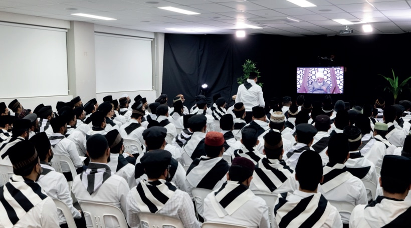 Brisbane Khuddam Meeting with Huzoor