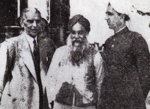 M.A. Jinnah Master Tara Singh and Khizar Hayat Tiwana