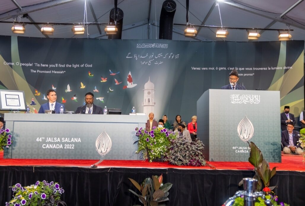 A spiritual retreat 44th Jalsa Salana Canada held and a visit from the
