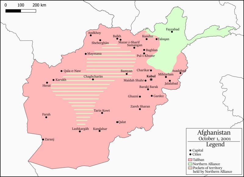 Afghanistan Oct 2001