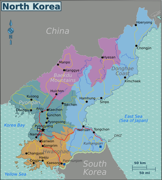 rsz north korea regions map