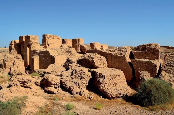 ruins of Palace of king Nebuchadnezzar II