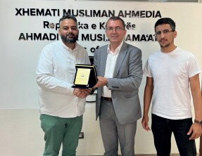 President of Kosovo Police Union visits centre of Jamaat-e-Ahmadiyya 1 Kosovo