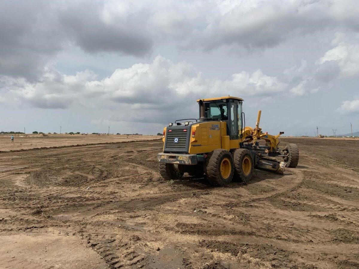 Clearing the ground for the Jalsa Gah scaled