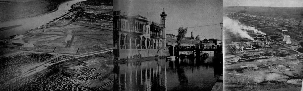 Basra Airport Ashar Creek in Basra Kirkuk Oil Fields The Sphere of London 10 May 1941