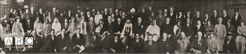 100 Years Ago... - Accounts of 1924: Hazrat Khalifatul Masih II presents the Promised Messiah’s message to new Muslims in London 1 1924