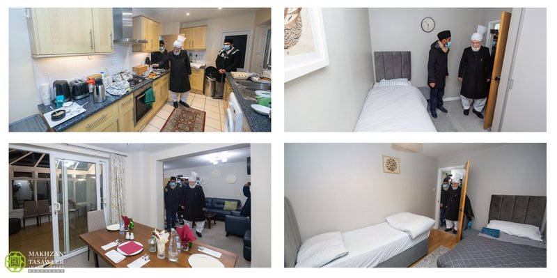 Hazrat Khalifatul Masih V inaugurates MKA UK Guest House Sara-e-Masroor 2 inspection 70FE043D 70FE043D 1