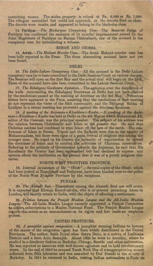 March 1914 Khilafat
