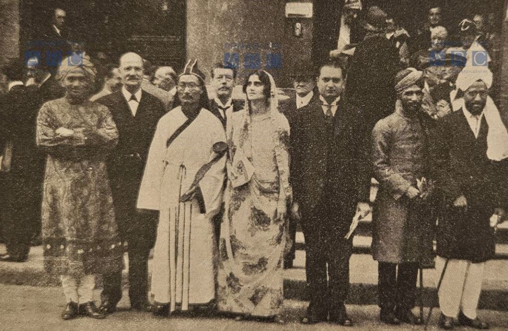 Church Peace Union, Universal Religious Peace Conference and Ahmadiyya missionary 1 Dard Sahib in 1928 Meeting