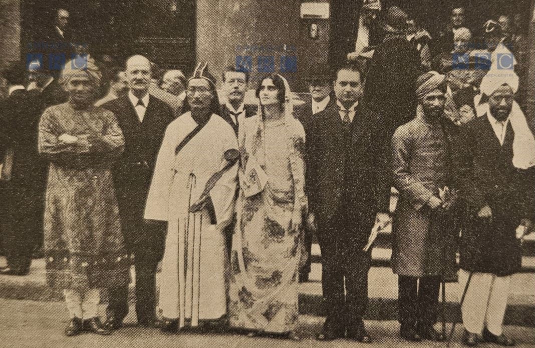 Church Peace Union, Universal Religious Peace Conference and an Ahmadiyya missionary 1 Dard Sahib in 1928 Meeting