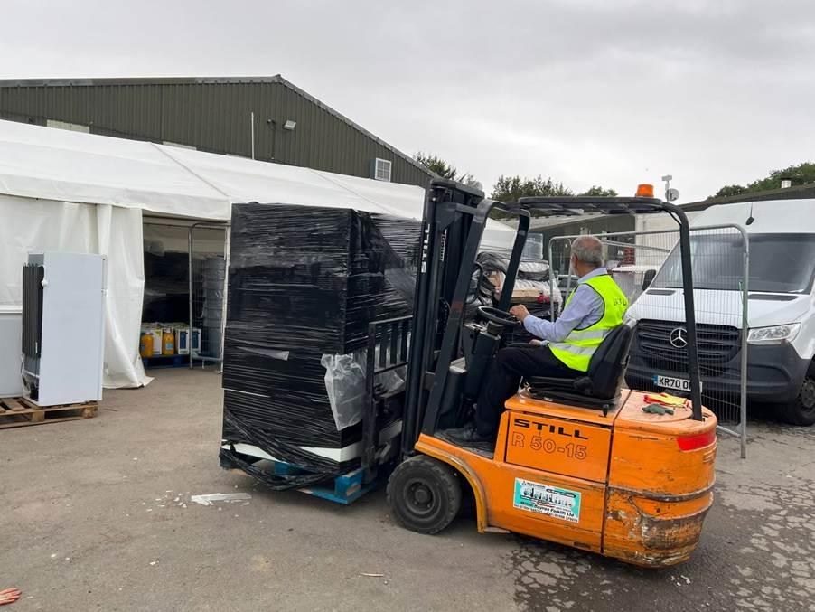 The hustle and bustle before Jalsa Salana UK 2025: Preparations in pictures 14 Volunteers are hard at work