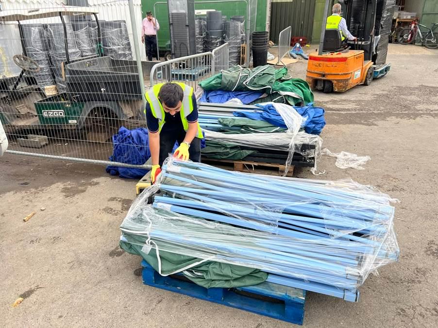The hustle and bustle before Jalsa Salana UK 2025: Preparations in pictures 15 Volunteers are hard at work