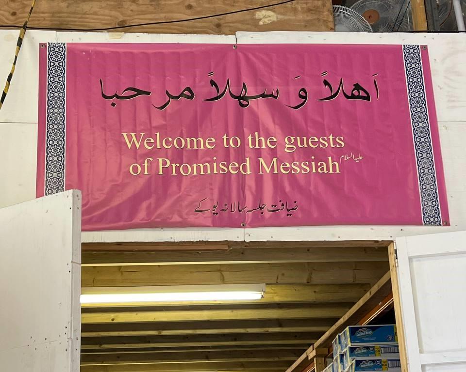 The hustle and bustle before Jalsa Salana UK 2025: Preparations in pictures 27 Every effort is made to make guests feel welcomed