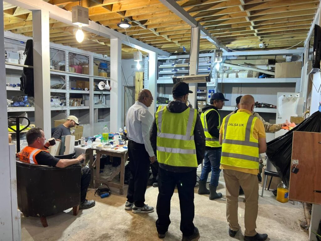 The hustle and bustle before Jalsa Salana UK 2025: Preparations in pictures 9 The volunteers of the electricity department will do their best to provide uninterrupted power supply