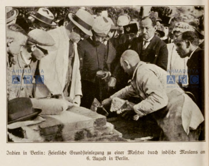 The Berlin Mosque of Germany and the European press 1 Berlin Mosque 1923 Foundation 1 1