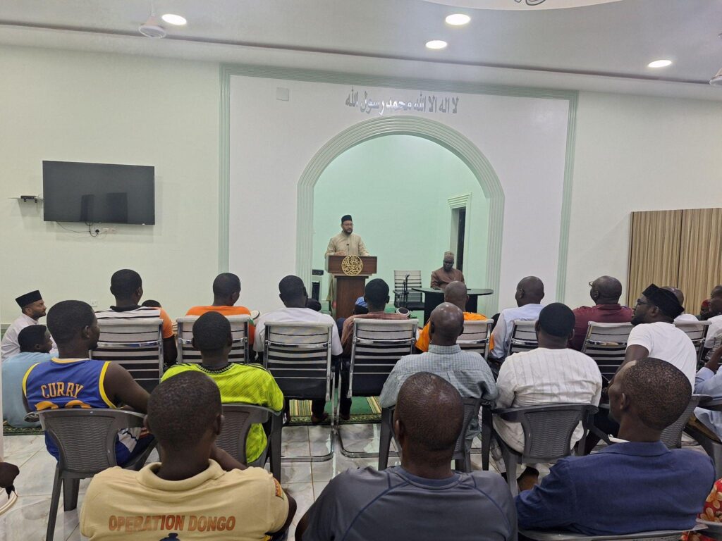 Tabligh session held in Niamey, Niger 1 Tabligh session held in Niamey, Niger