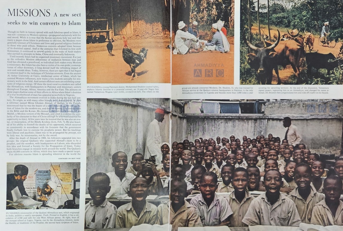 Tahrik-e-Jadid in the land of Negus: Historical records about Ahmadiyyat in Abyssinia 3 Africa 1955