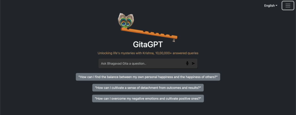 When machines speak as gods: Gita GPT and the illusion of divine dialogue 2 When machines speak as gods: The illusion of divine dialogue