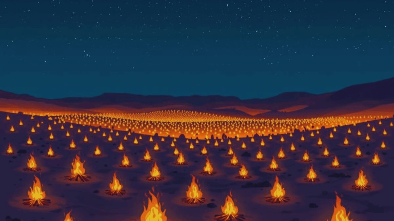 A tale of two campfires: A military masterstroke of the Prophet Muhammad