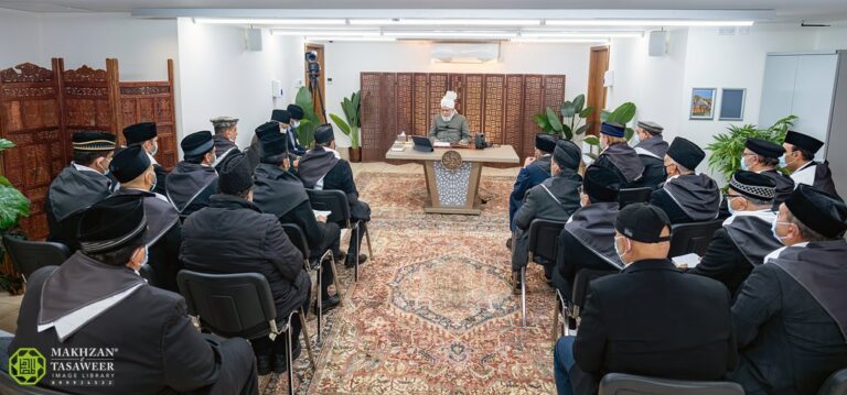 ‘Unite to work together’: National amila of Majlis Ansarullah Switzerland blessed with mulaqat