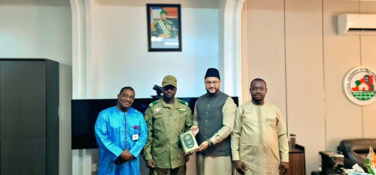 Delegation of Jamaat Niger meets the Minister of Equipment and Infrastructure